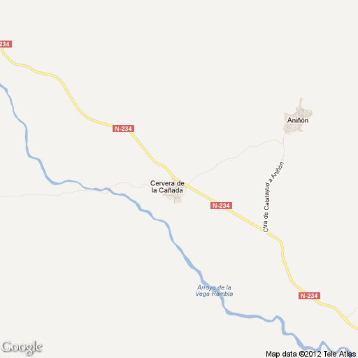 Imagen de Cervera de la Cañada mapa 50312 3 