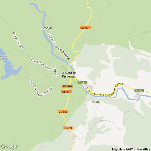 Imagen de Cervera de Pisuerga mapa 34840 4 