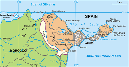 Imagen de Ceuta mapa 51001 4 