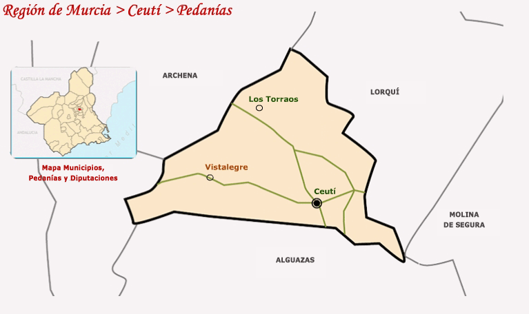 Imagen de Ceutí mapa 30562 2 