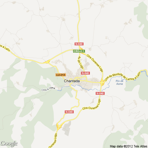 Imagen de Chantada mapa 27500 3 