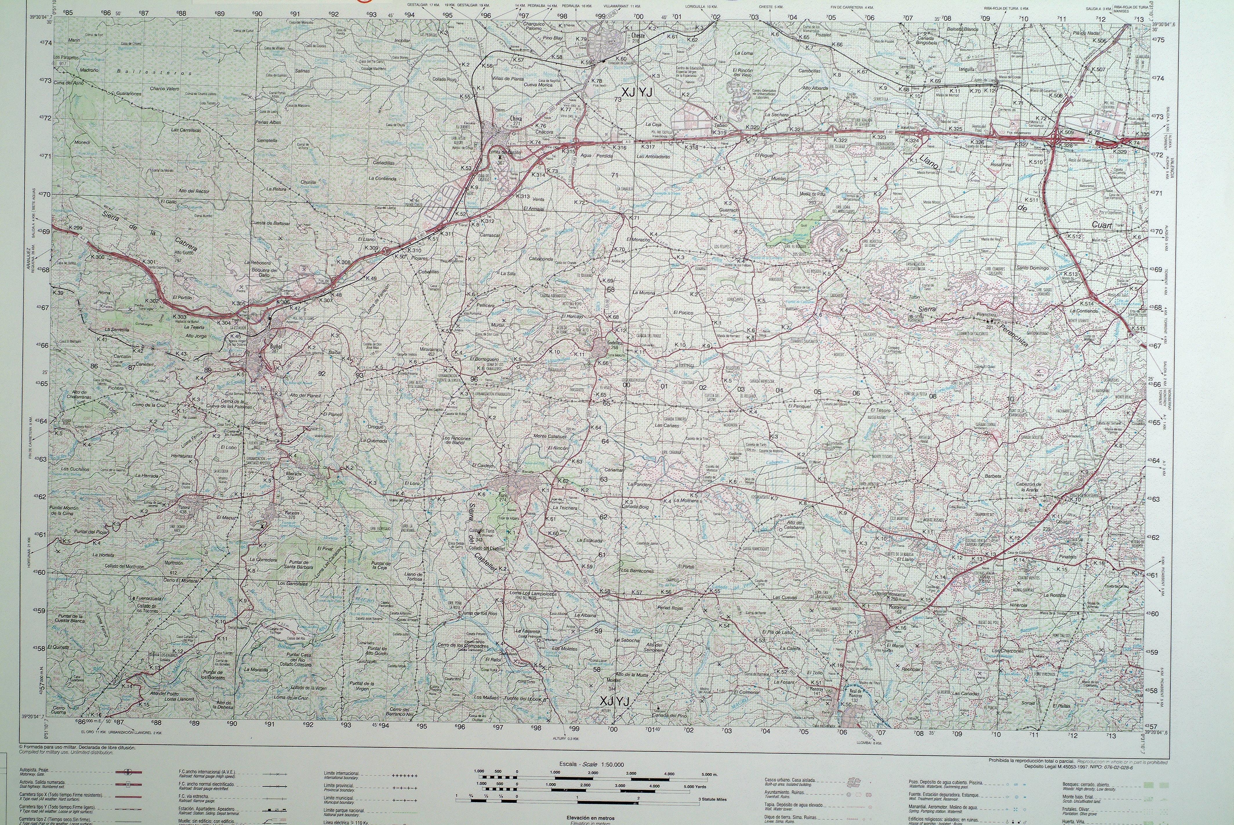 Imagen de Cheste mapa 46380 2 