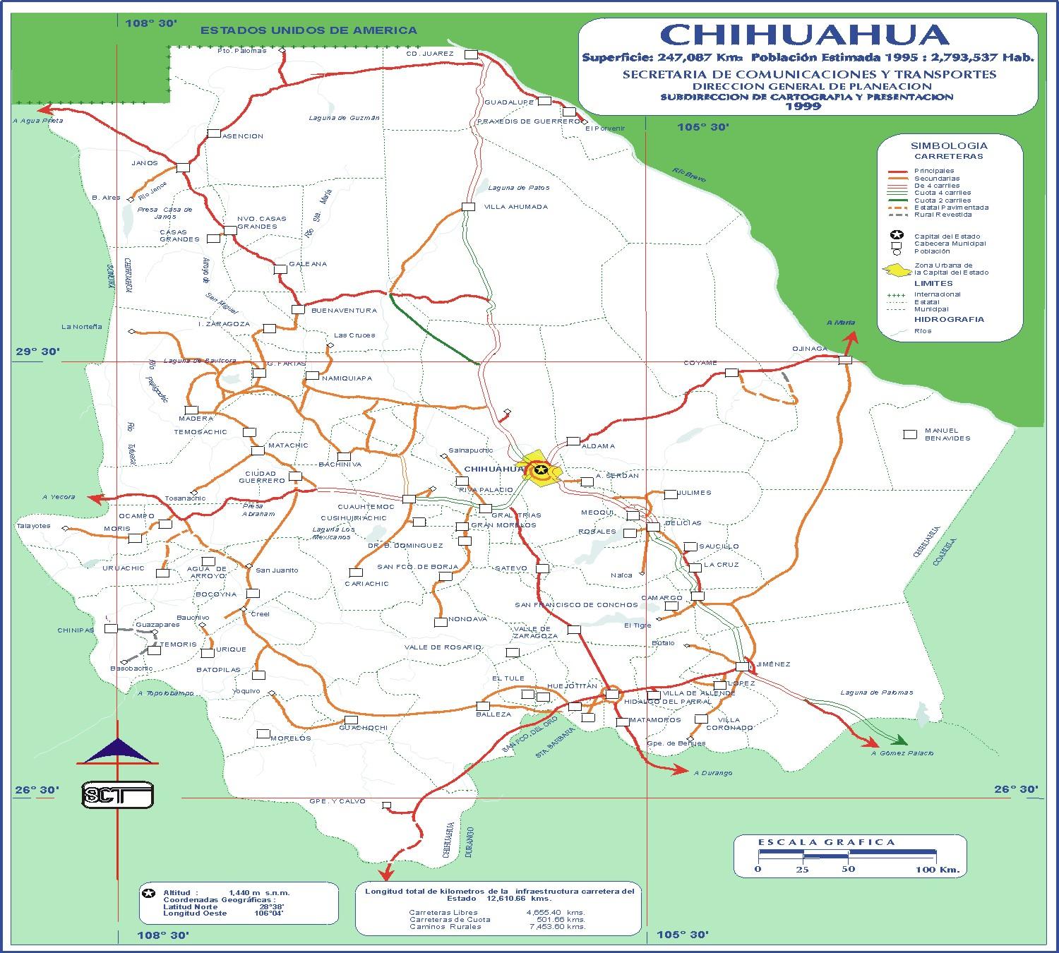 Imagen de Chihuahua mapa 31100 1 
