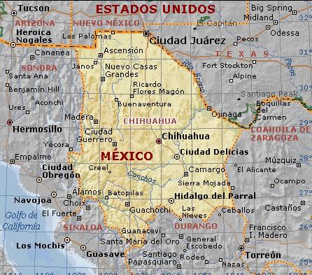 Imagen de Chihuahua mapa 31100 3 