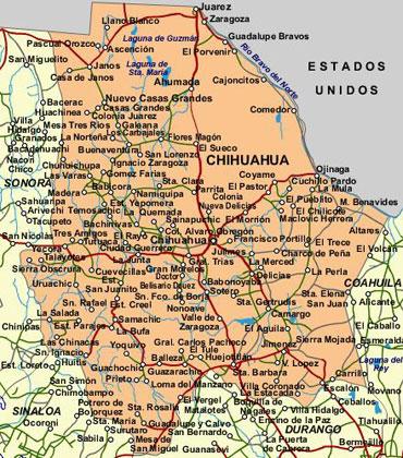 Imagen de Chihuahua mapa 31100 6 