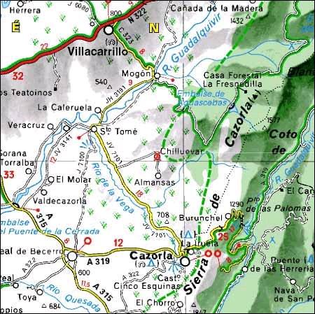 Imagen de Chilluévar mapa 23477 2 