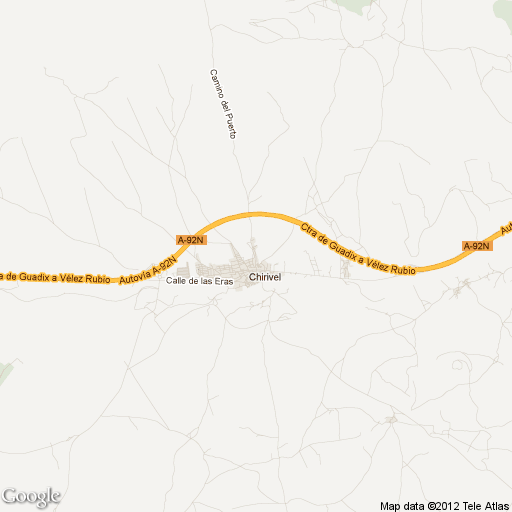Imagen de Chirivel mapa 04825 1 