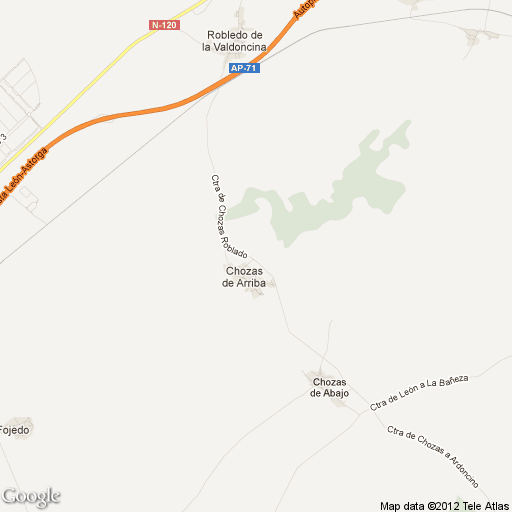Imagen de Chozas de Abajo mapa 24231 2 
