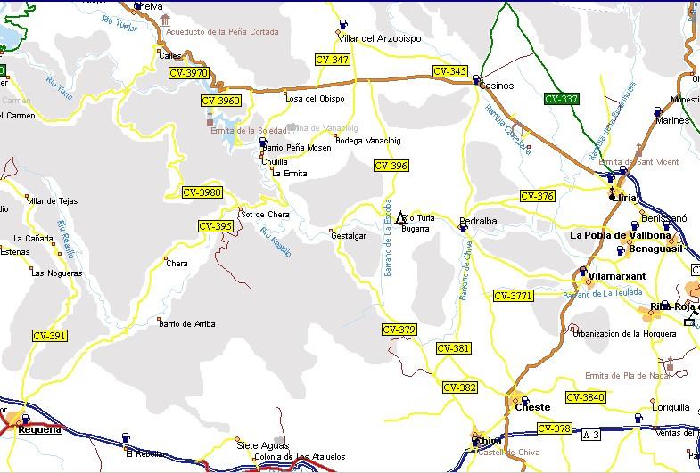 Imagen de Chulilla mapa 46167 6 