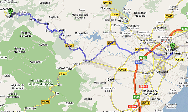 Imagen de Cirat mapa 12231 2 