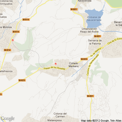 Imagen de Collado Mediano mapa 28450 2 
