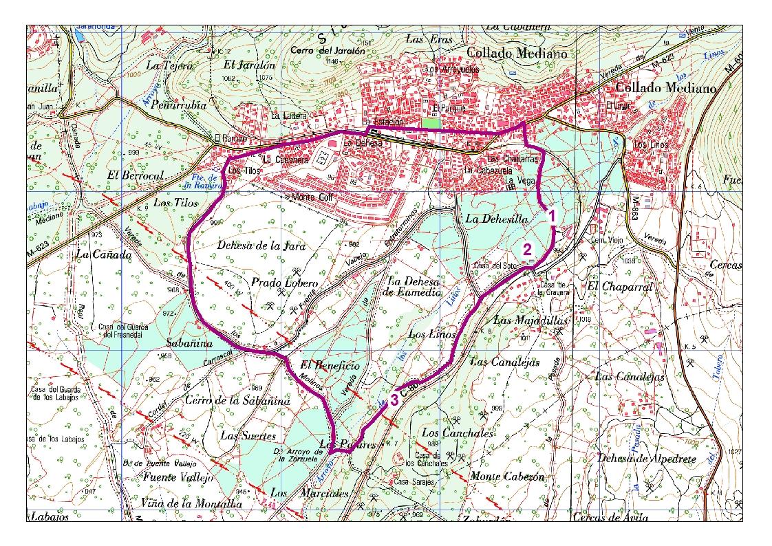 Imagen de Collado Mediano mapa 28450 6 