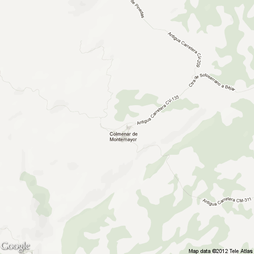 Imagen de Colmenar de Montemayor mapa 37711 2 