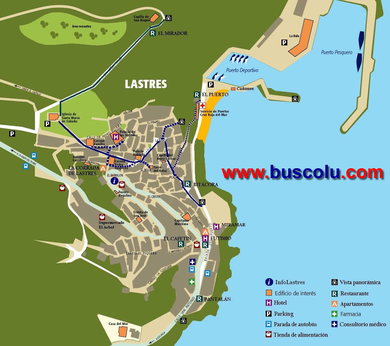 Imagen de Colunga mapa 33320 4 