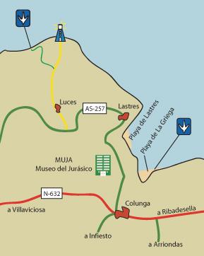 Imagen de Colunga mapa 33320 5 