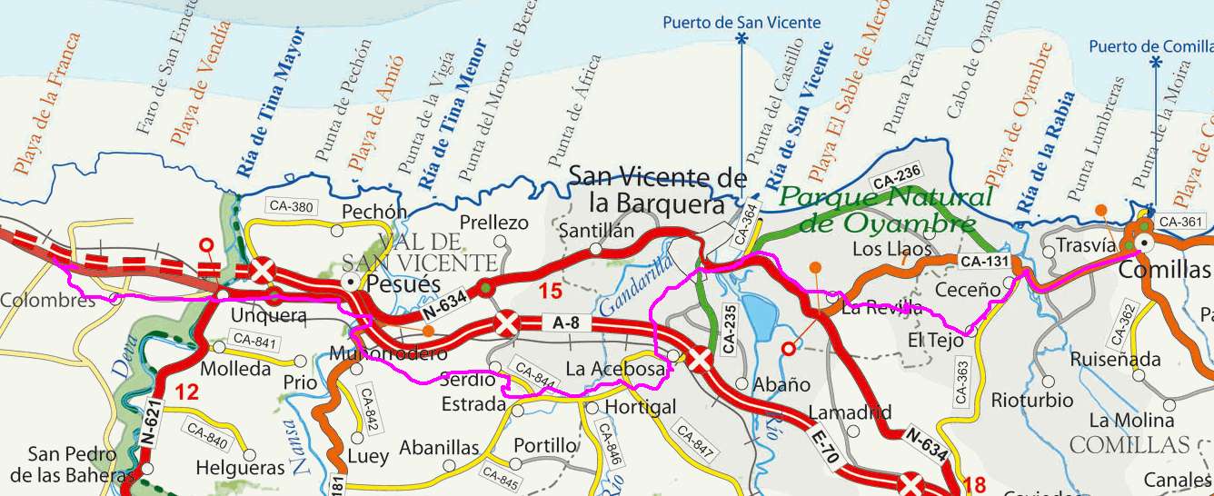 Imagen de Comillas mapa 39520 5 
