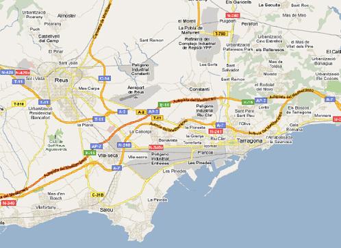 Imagen de Constantí mapa 43120 2 