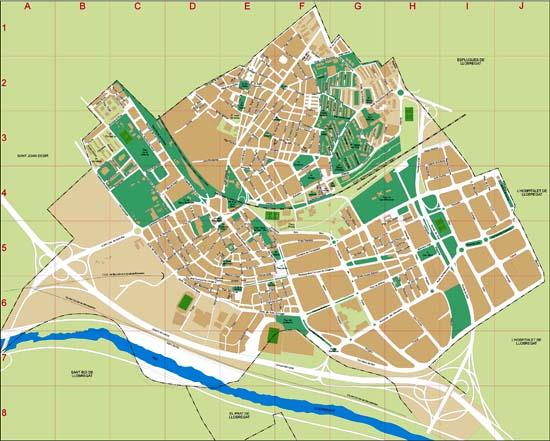 Imagen de Cornellà de Llobregat mapa 08940 1 