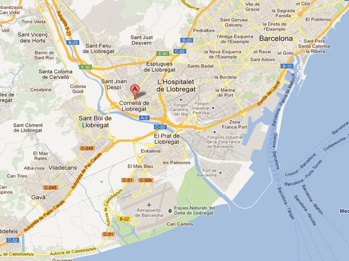 Imagen de Cornellà de Llobregat mapa 08940 2 