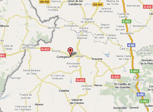 Imagen de Cortegana mapa 21230 2 
