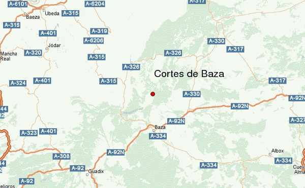 Imagen de Cortes de Baza mapa 18814 2 