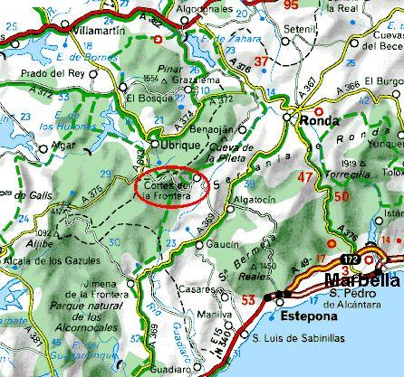 Imagen de Cortes de la Frontera mapa 29380 1 