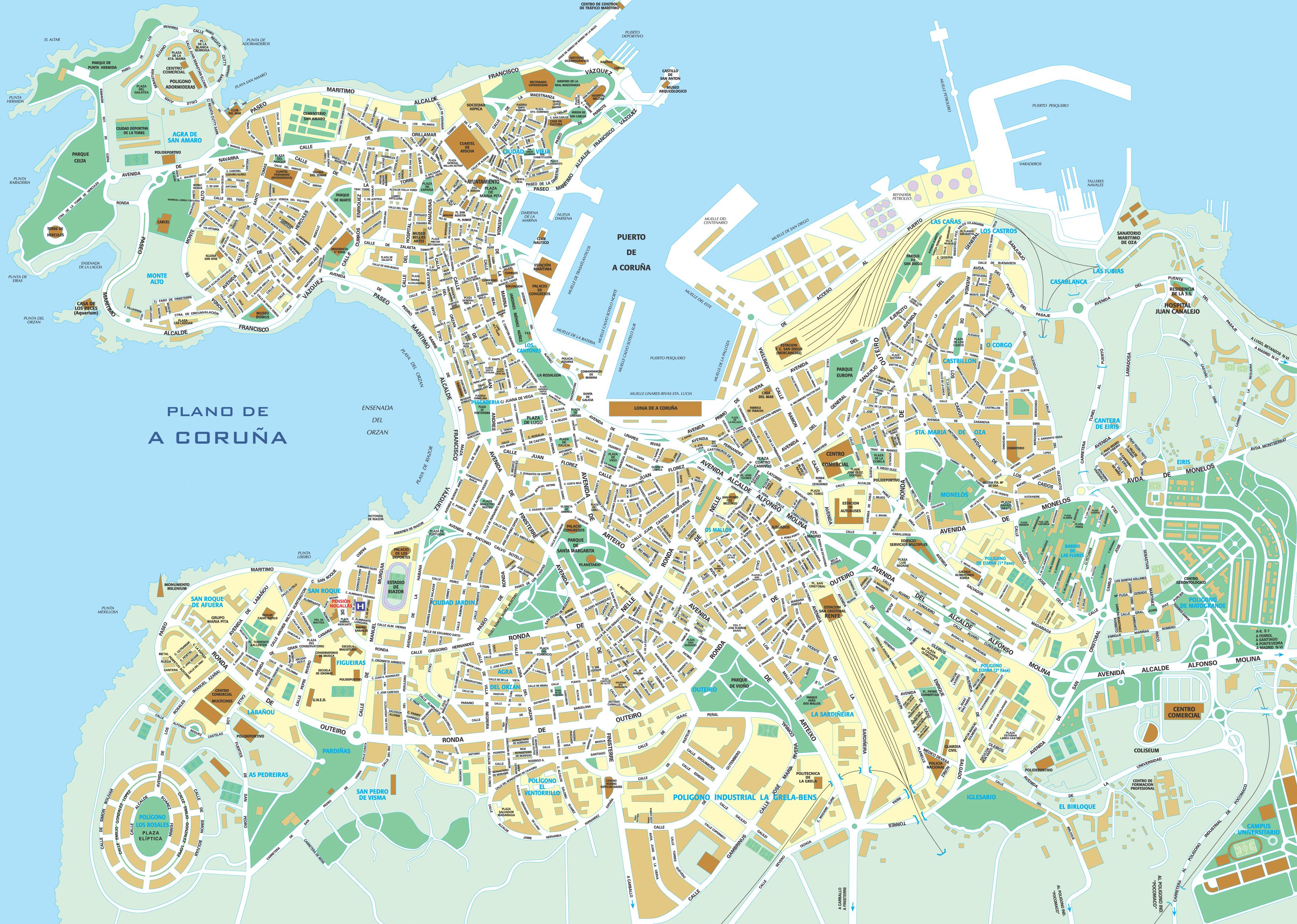 Imagen de Coruña (A) mapa 15001 1 
