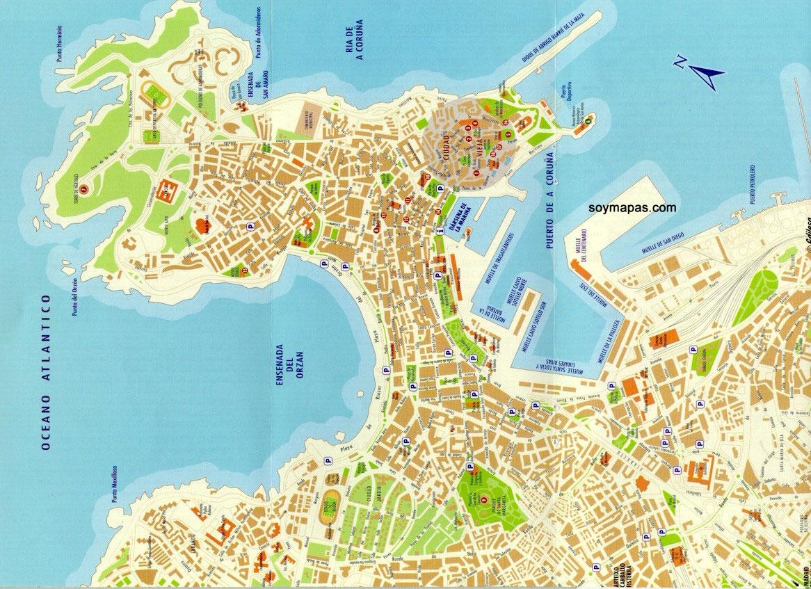 Imagen de Coruña (A) mapa 15001 3 