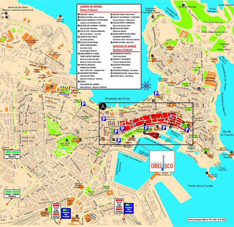 Imagen de Coruña (A) mapa 15001 6 