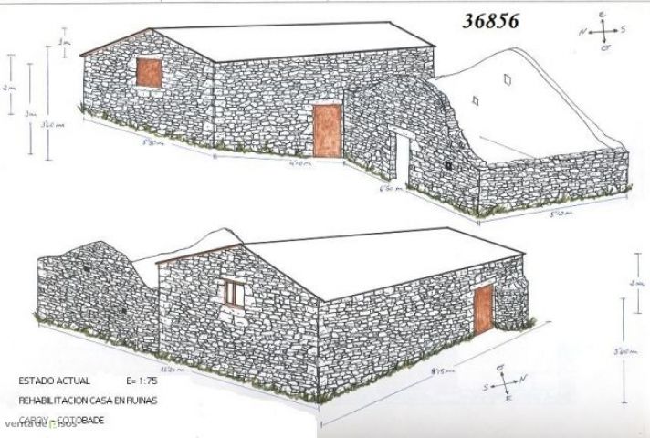 Imagen de Cotobade mapa 36121 5 
