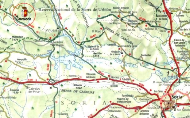 Imagen de Covaleda mapa 42157 3 