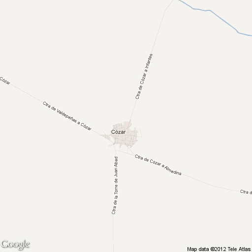 Imagen de Cózar mapa 13345 1 