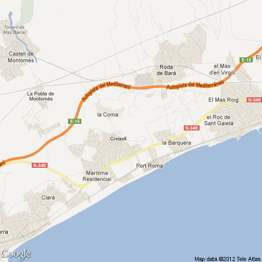 Imagen de Creixell mapa 43839 1 