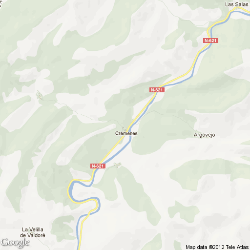 Imagen de Crémenes mapa 24980 1 