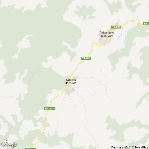 Imagen de Cuacos de Yuste mapa 10430 2 