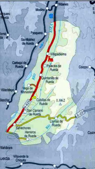 Imagen de Cubillas de Rueda mapa 24940 6 