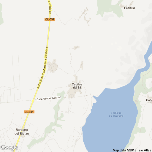 Imagen de Cubillos del Sil mapa 24492 1 