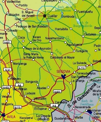 Imagen de Cuéllar mapa 40200 1 