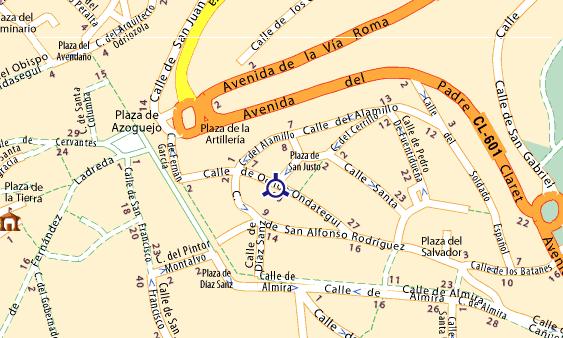 Imagen de Cuéllar mapa 40200 4 