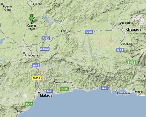 Imagen de Cuevas Bajas mapa 29220 2 