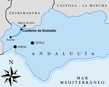 Imagen de Cumbres Mayores mapa 21380 1 