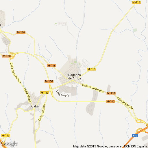 Imagen de Daganzo mapa 28814 2 