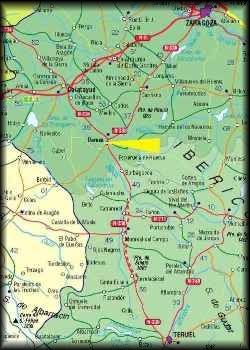 Imagen de Daroca mapa 50360 6 