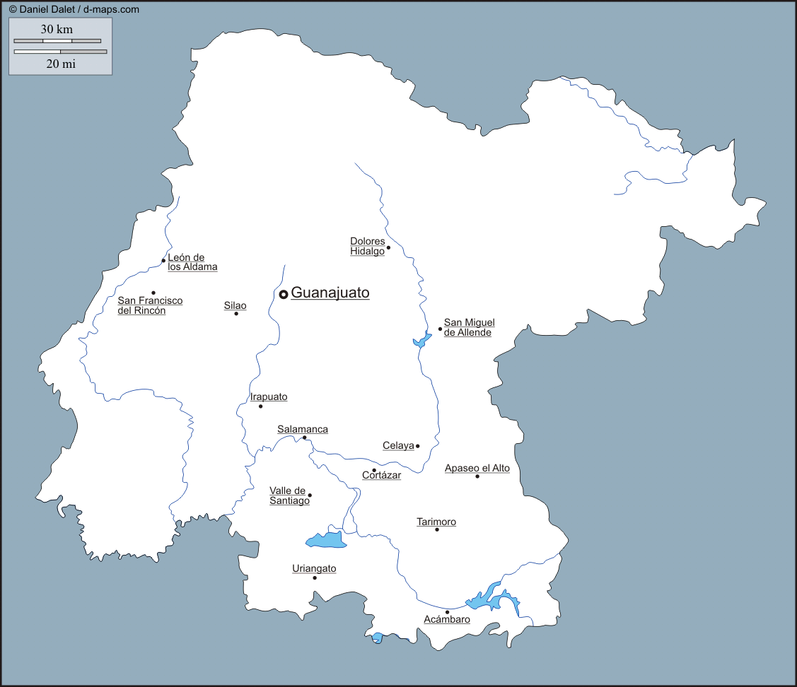 Imagen de Dolores Hidalgo mapa 37800 2 