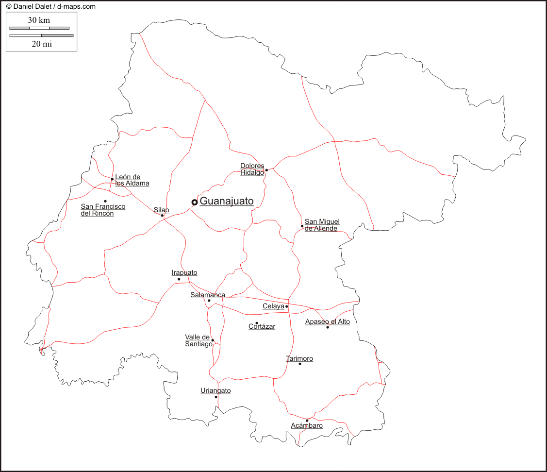 Imagen de Dolores Hidalgo mapa 37800 3 
