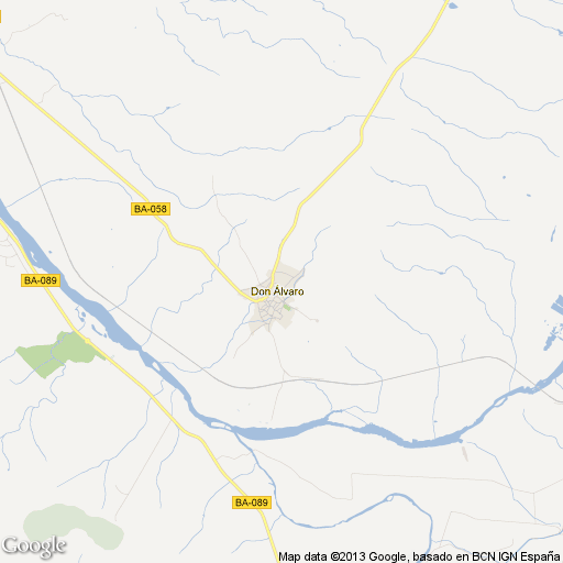 Imagen de Don Álvaro mapa 06820 1 