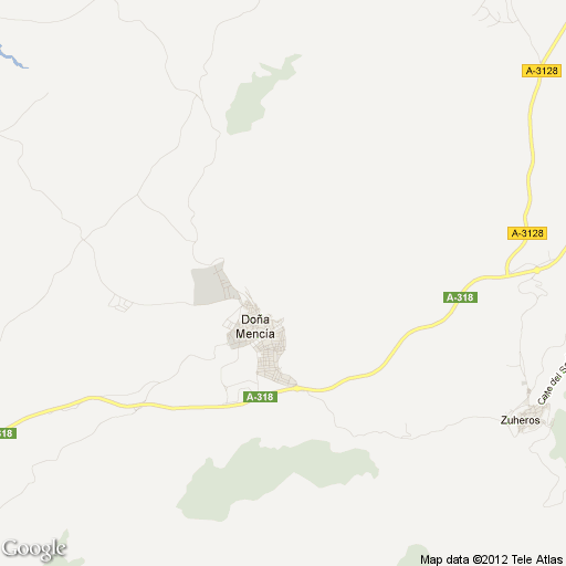 Imagen de Doña Mencía mapa 14860 4 