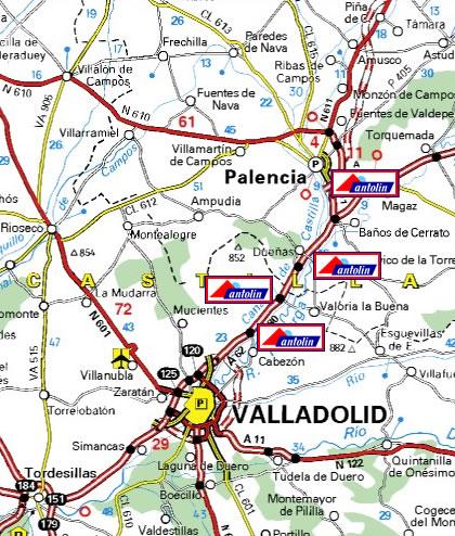 Imagen de Dueñas mapa 34210 1 