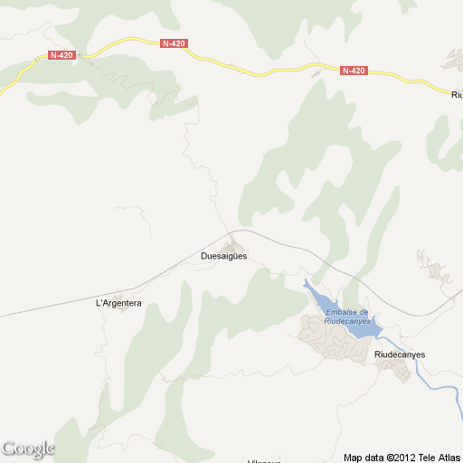 Imagen de Duesaigües mapa 43773 1 