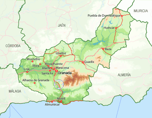 Imagen de Dúrcal mapa 18650 1 